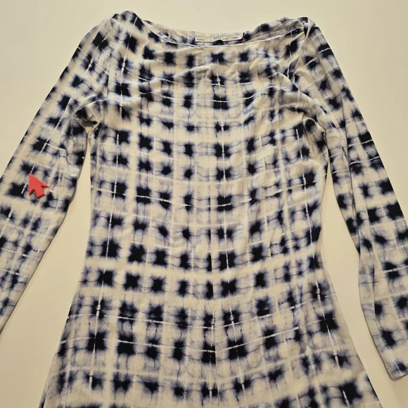 Proenza Schouler White Label Jen Printed Jersey Dress Size S - Picture 6 of 11